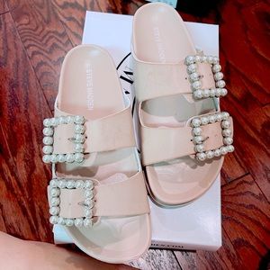 Steve madden luxely Blush Sandals/NWB